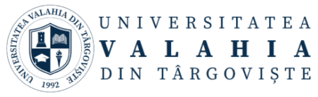 Valahia University of Târgoviște logo